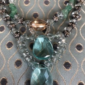 Stunning Genuine Aquamarine necklace
